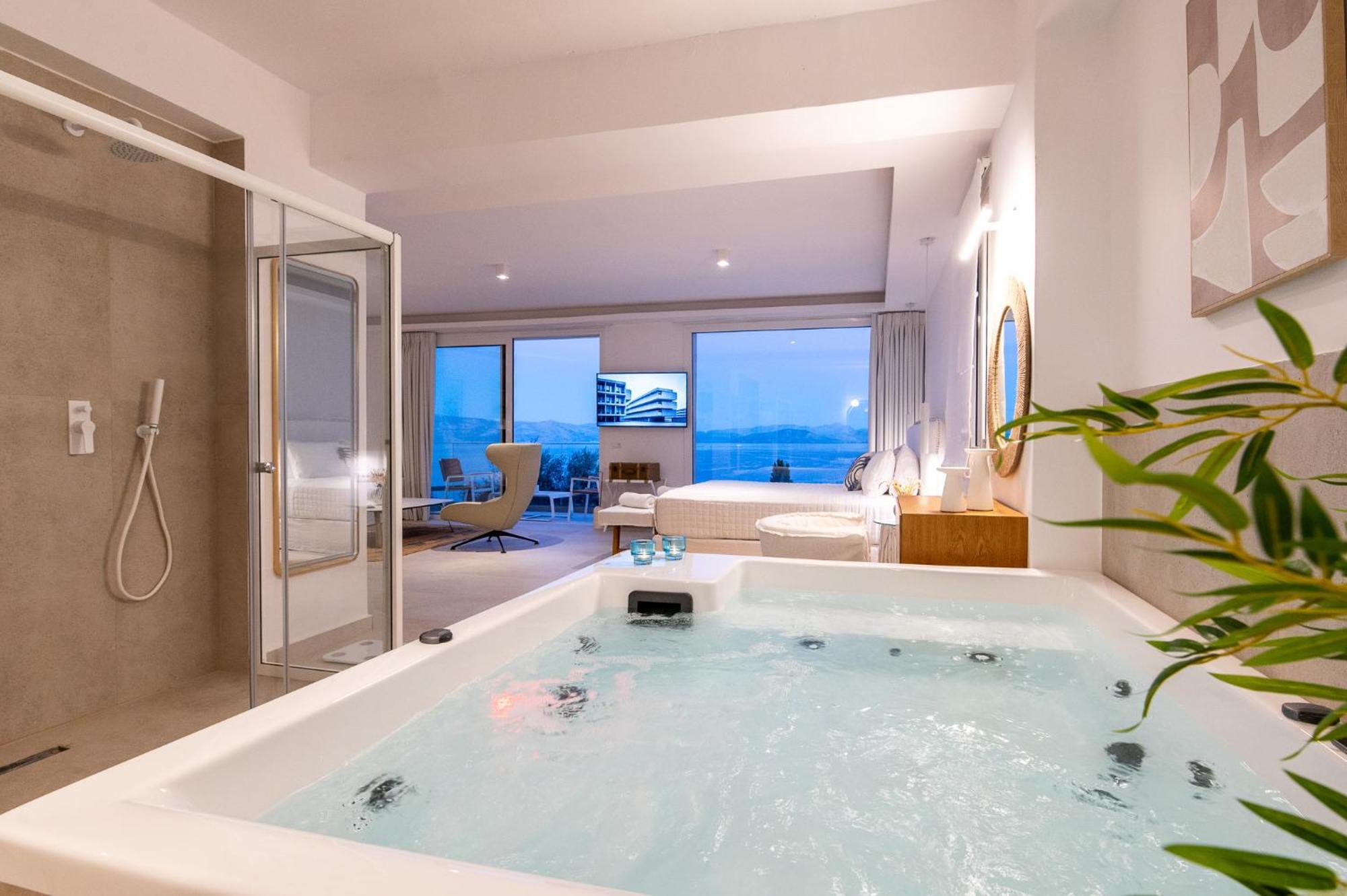 Achillion Luxury Corfu Villa & Suites Perama  Buitenkant foto
