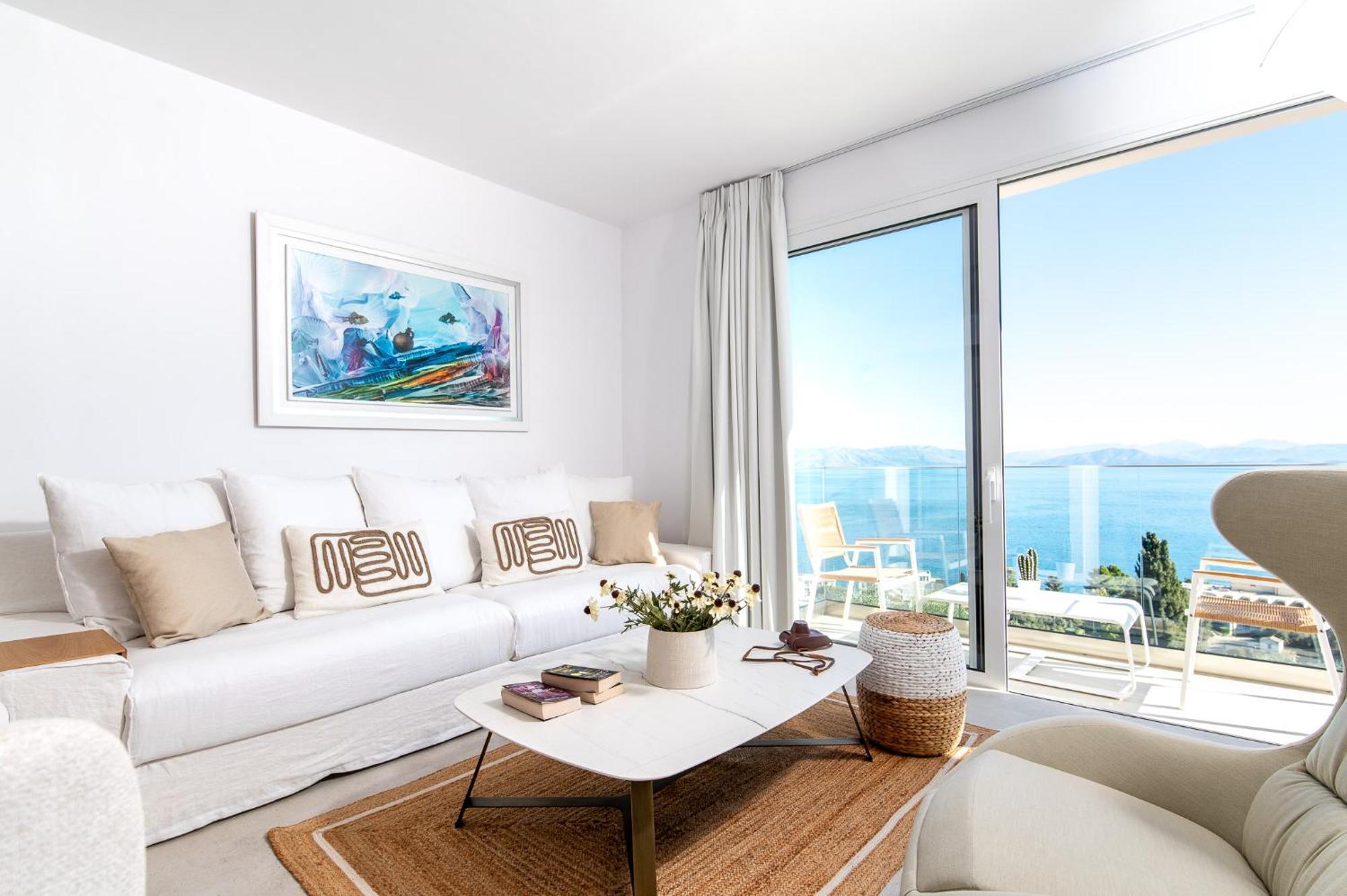 Achillion Luxury Corfu Villa & Suites Perama  Buitenkant foto