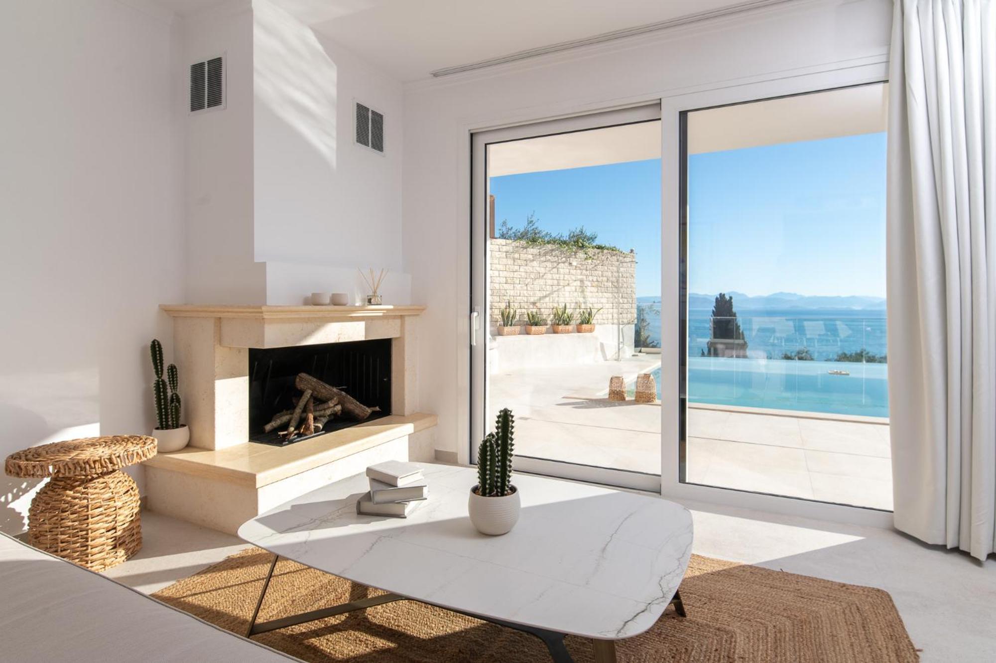 Achillion Luxury Corfu Villa & Suites Perama  Buitenkant foto
