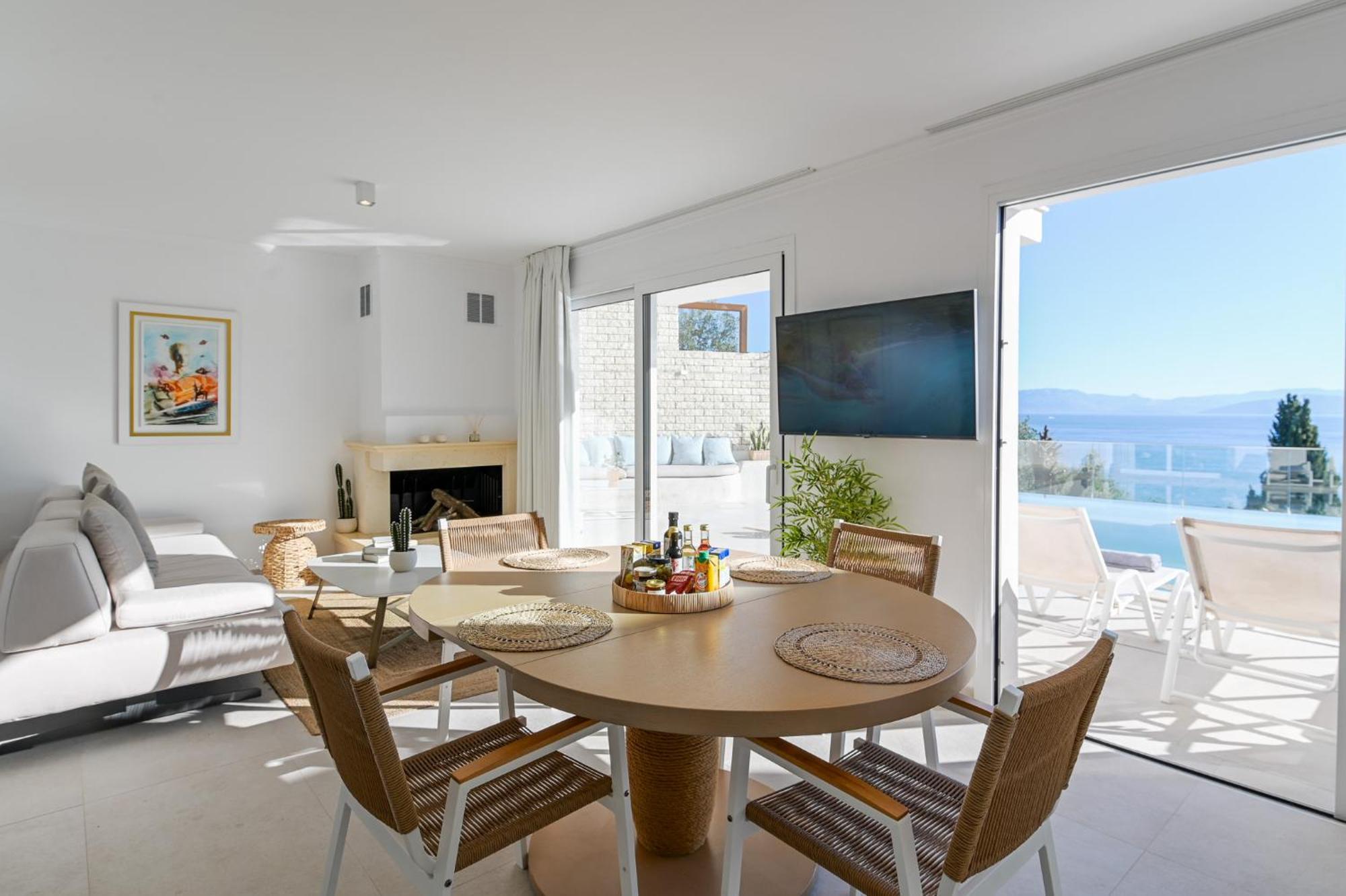 Achillion Luxury Corfu Villa & Suites Perama  Buitenkant foto