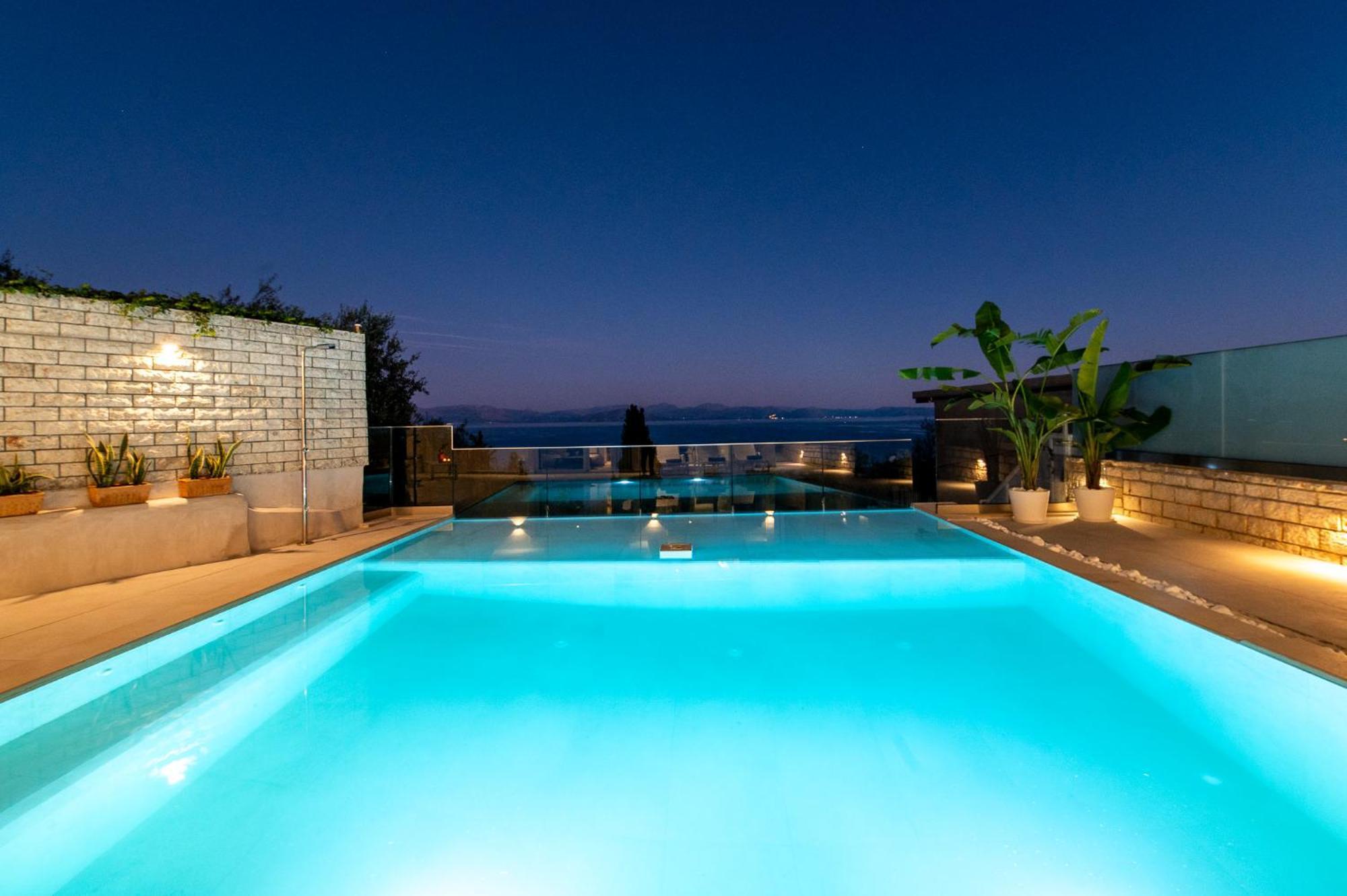 Achillion Luxury Corfu Villa & Suites Perama  Buitenkant foto